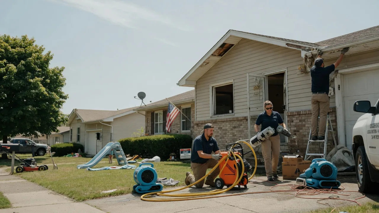 Water Damage Restoration in South Gibson, PA near me